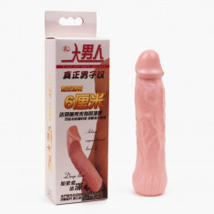 Prelungitor Penis Sleeve III, Natural,