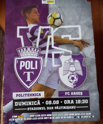 AFIS MECI POLI TIMISOARA - F.C.ARGES. foto