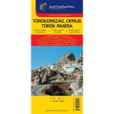 T&ouml;r&ouml;korsz&aacute;g, Ciprus, T&ouml;r&ouml;k Rivi&eacute;ra t&eacute;rk&eacute;p - Cartographia