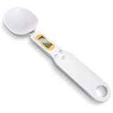 Lingura electronica de masurare, FOXMAG24, scala de masurare 500g/0.1g, afisaj digital, alb