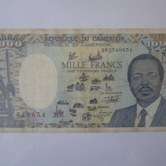 An rar! Camerun 1000 Francs 1992