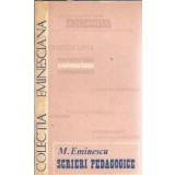 Scrieri pedagogice - Mihai Eminescu