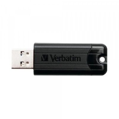 Memorie Externa USB-A 3.2 Verbatim PenDrive Pinstripe, 128Gb foto