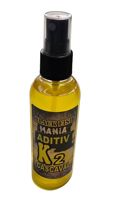 Spray Aditiv K2 Black Fish, Aroma Cascaval, 100 ml