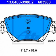 Set placute frana,frana disc JAGUAR X-TYPE (CF1) (2001 - 2009) ATE 13.0460-3988.2