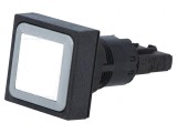 Comutator cu Apăsare 16mm Alb
