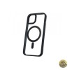 Husa MagSafe pentru Apple iPhone 13 Pro Max OEM Satin Clear Mag Neagra