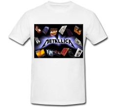 Tricou &amp;quot; Metalica albums &amp;quot; foto