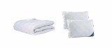 Cumpara ieftin Set pilota de iarna Superior Plus pilota groasa 200x220 cm + 2 perne 50x70 cm, bumbac