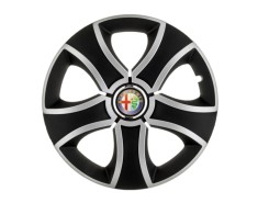Set 4 capace roti Bis Gri-Negru R14 pentru gama auto Alfa Romeo