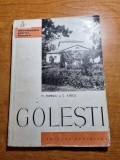 monumentele patriei noastre - golesti - din anul 1966