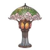 Lampa de masa Tiffany cu trandafiri TA-165