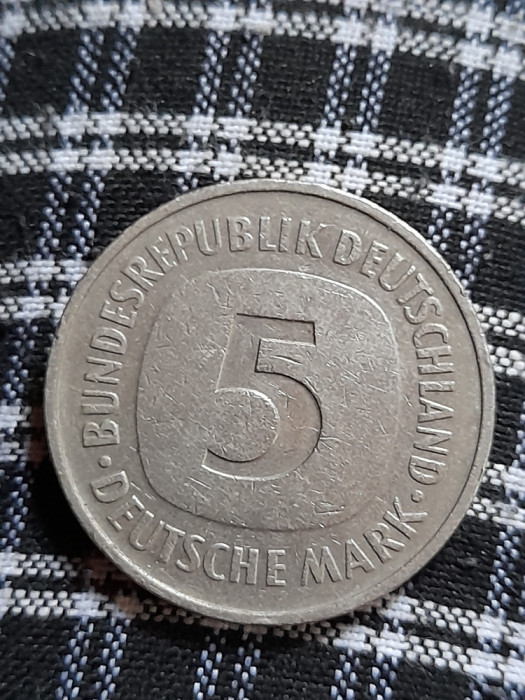 moneda 5 marci 1982 litera g