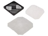 Protecție Ventilator 120x120mm DREMEC Plastic, Filtru Poliester, Fixare Surub