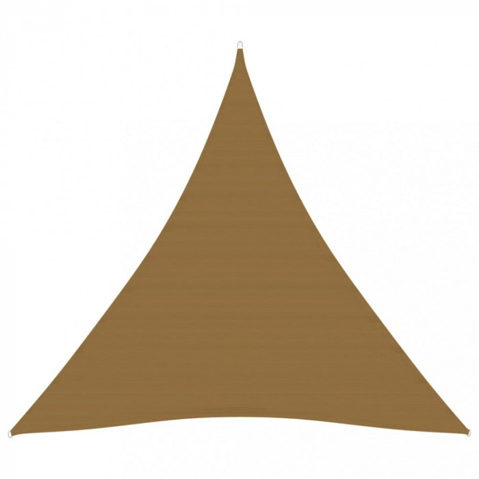 vidaXL Parasolar, gri taupe, 4x4x4 m, HDPE, 160 g/m&sup2;