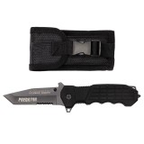 Cumpara ieftin Briceag de vanatoare IdeallStore&reg;, Predator Blade, otel inoxidabil, 22.5 cm, negru, teaca inclusa