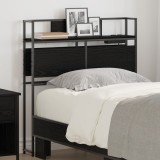 vidaXL Tăblie de depozitare Stejar negru 90 cm Lemn compozit