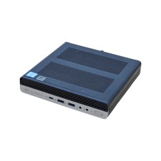 Unitate PC Refurbished, HP PRODESK 400 G5 MINI PC, Procesor I5 9500T, Memorie RAM 8 GB, SSD 256 GB NVME, Windows 11 Pro, Stare Foarte buna