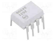 Optocuplor ONSEMI THT DIP8 2 Canale 5kV Uizol 10Mbps