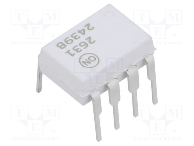 Optocuplor ONSEMI THT DIP8 2 Canale 5kV Uizol 10Mbps