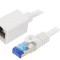 Prelungitor RJ45 S/FTP 6a Alb 1m