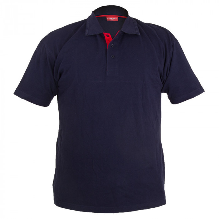 TRICOU BUMBAC POLO / ALBASTRU - 2XL