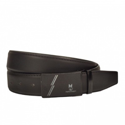 Curea barbati, casual-eleganta, din piele ecologica, latime 3.5 cm, maro - CK185M foto