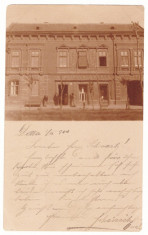 4354 - DETTA, Timis, Store, Romania, litho - old postcard - used - 1900 foto