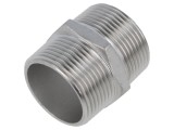 Niplu Tată-Tată GEBO 1 1/4" G, Presiune Max 10,5 bar &ndash; Cod 6280-114