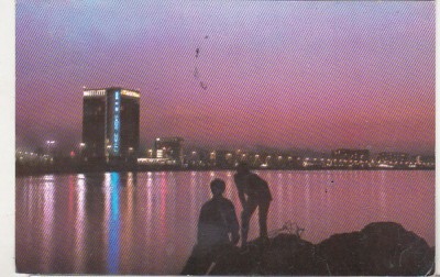bnk cp Noaptea la Mamaia - Vedere - circulata foto