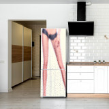 Autocolant imprimat pentru Frigider, 200 x 90cm, model KM-FRIDGE-90