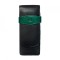Etui de piele TG32 negru-verde, pentru 3 instrumente de scris
