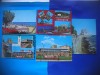 HOPCT LOT NR 522 CONSTANTA-IP-CT-5 CARTI POSTALE-RSR-CIRCULATE, Circulata, Printata