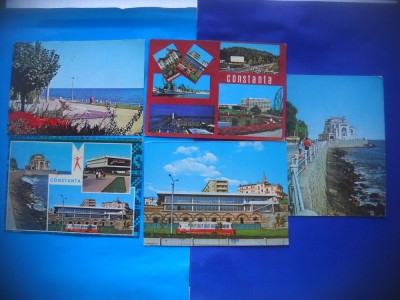 HOPCT LOT NR 522 CONSTANTA-IP-CT-5 CARTI POSTALE-RSR-CIRCULATE foto