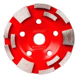 Disc oala diamantat pentru slefuit beton 125x22,2 mm T12 Raider