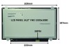 Display Laptop, Acer, TravelMate TMP449-M, TMP449-MG, TMP449-G2-M, TMP449-G2-MG, 14 inch, Slim, FHD, 1920x1080, IPS, 320mm latime, 30 pini