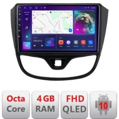 Navigatie Opel Karl 2017- B-karl Android Ecran QLED octa core 4+64 carplay android auto kit-karl+EDT-E310V3 CarStore Technology