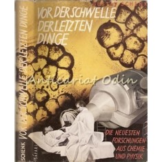 Vor Der Schwelle Der Letzten Dinge - Gustav Schenk