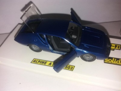 Macheta Alpine A 310 - SOLIDO scara 1:43 foto