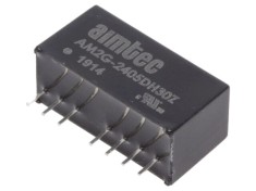 Convertor DC/DC 2W AIMTEC 18-36VDC la 5VDC și -5VDC SIP8