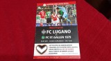Program FC Lugano - FC St. gallen 1879