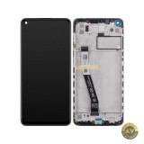 Display cu Touchscreen Xiaomi Redmi Note 9 cu Rama Negru Service Pack 560003J15S00