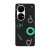 Husa compatibila cu Huawei P50 model Droid, Silicon, TPU, Viceversa, Transparent, Carcasa