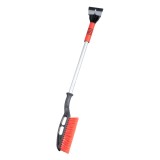 Perie auto pentru zapada cu racleta pentru gheata 2 in 1, lunga 89 cm, compacta, pentru curatarea geamurilor de zapada si gheata, AMiO