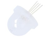 LED RGB 16mm 120&deg; Convex 3V