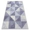 Covor Feel 5672/17944 triunghiurile bej/violet, 80x150 cm