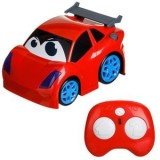 Masina de curse cu telecomanda pentru prescolari, rosie, CMCLASS