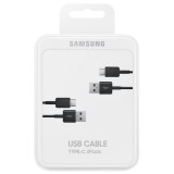 Set Cablu Date si Incarcare Samsung Galaxy A3 (2017) A320, EP-DG930MBEGWW, 1.5 m, Negru