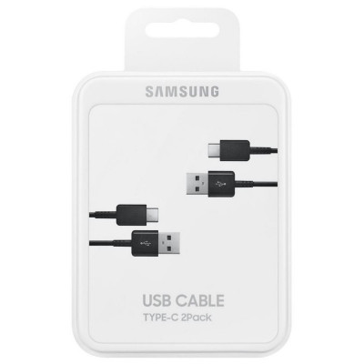 Set Cablu Date si Incarcare Samsung Galaxy A3 (2017) A320, EP-DG930MBEGWW, 1.5 m, Negru foto