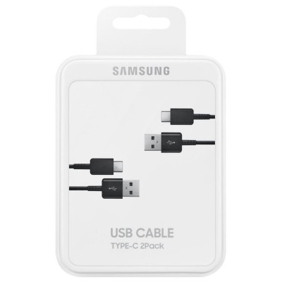 Set Cablu Date si Incarcare Samsung Galaxy S10e G970, EP-DG930MBEGWW, 1.5 m, Negru foto